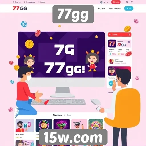 Acessibilidade do site 77gg para jogadores casuais